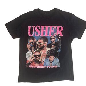 USHER - "Past, Present, Future" Official Tour Merch T-Shirt (Size Small)
